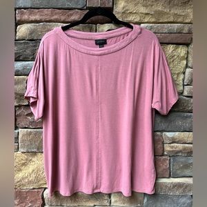 JJill Wearever Collection short sleeve knit top Small